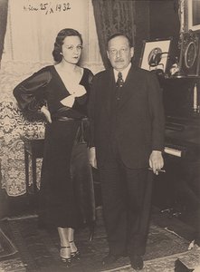Emmerich and Vera Kalman by Unbekannt