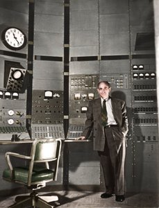 Enrico Fermi, Italian-born American nuclear physicist