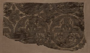 Enthroned King Flanked by Griffins by Unbekannt