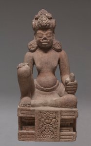 Enthroned Planetary Deity