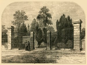 Entrance to Brompton Cemetery by Unbekannt