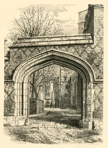 Entrance to Westons Yard, 1911 by Unbekannt