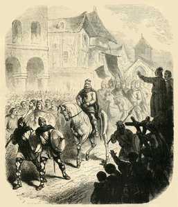 Entry of Charles Martel into Paris, After Defeating the Saracens, 732AD by Unbekannt