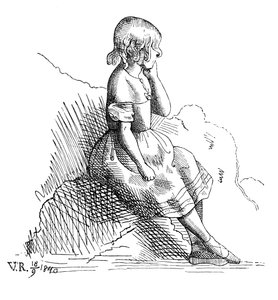 Etching by Queen Victoria