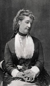 Eugenie de Montijo, Empress Consort of Napoleon III of France, c1865-1875 by Unbekannt