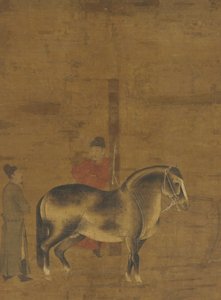 Evaluating a Horse, Ming Dynasty, 1368-1644 by Unbekannt