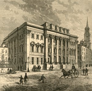 Exterior of Goldsmiths Hall by Unbekannt
