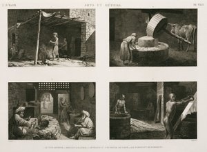 Fabrication, Other Various cottage industries, Egypt, c.1798 by Unbekannt