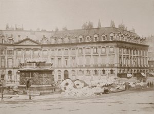 Fallen Column, Place Vendome, Paris