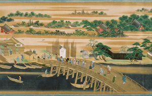 Famous Sites of the Sumida River, Second Half of the 18th century