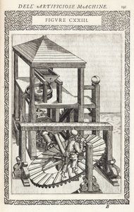 Treadmill for grinding grain