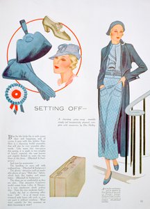 Fashion Illustration by Unbekannt