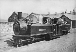 Ffestiniog Railway Steam Locomotive No 8 James Spooner