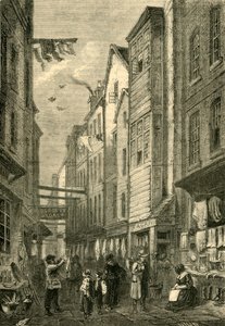 Field Lane about 1840 by Unbekannt