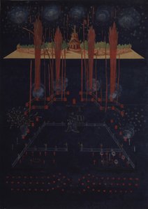 Fireworks and Illumination on February 10, 1742
