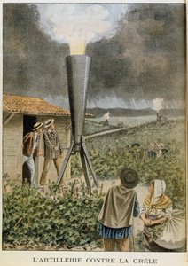 Firing a Cannon into Clouds to Prevent a Hail Storm