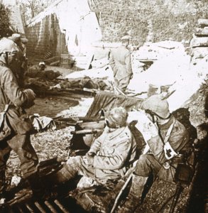 First-aid post, Verdun, northern France