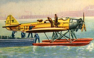 First catapult post delivery, 1929, 1932 by Unbekannt
