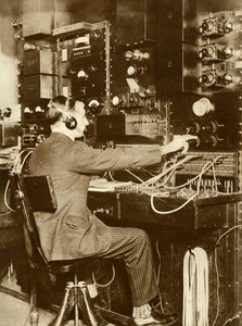 First Transatlantic Telephone Call, from London to New York, 7 March 1926