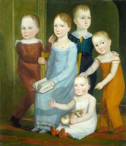 Five Children of the Budd Family by Unbekannt