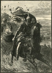 Flight of Pompey from the Battle-Field of Pharsalia by Unbekannt