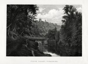Forge Valley, Yorkshire by Unbekannt