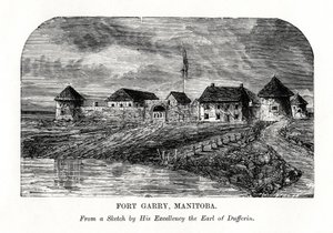 Fort Garry, Manitoba, Canada by Unbekannt
