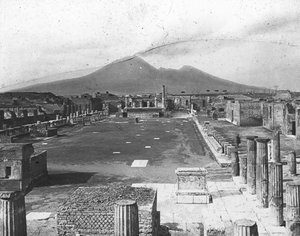Forum, Pompeii, Italy, Late 19th or Early 20th Century by Unbekannt