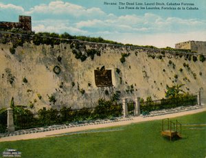 Foso de los Laureles and La Cabana Fortress, Havana, Cuba, c1920 by Unbekannt