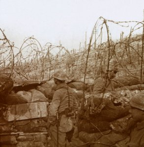 Fosse Froide trench, Champagne, northern France