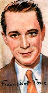 Franchot Tone, American actor