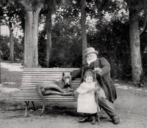 Francisque Sarcey, French Journalist and Drama Critic, 1895 by Unbekannt