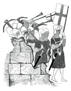 Fraternity of the Cross-bowmen, 15th century by Unbekannt