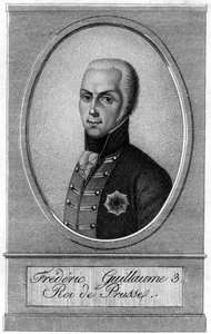 Frederick William III, King of Prussia, 19th century by Unbekannt