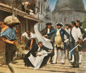 Frederick William I builds Berlin by Unbekannt