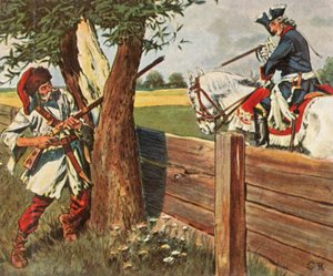 Frederick the Great Escapes Danger Through Quick Thinking (1758, 1936) by Unbekannt
