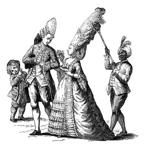 French Costume, 1885 by Unbekannt