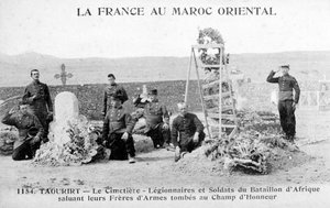 French Foreign Legion Cemetery, Taourirt, Algeria, 20th Century by Unbekannt