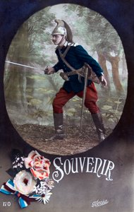 French WWI Postcard by Unbekannt