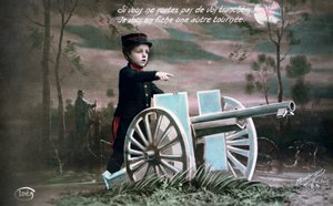 French WWI postcard, 1914-1918 by Unbekannt