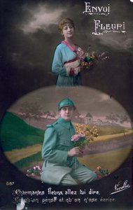 French WWI Postcard, 1914-1918