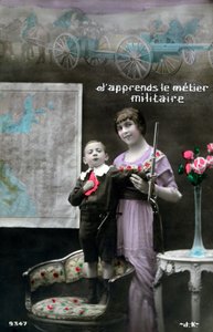 French WWI Postcard by Unbekannt