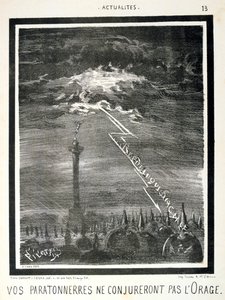 French Anti-Prussian Cartoon, 1871 by Unbekannt