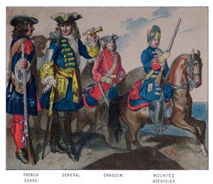 French Military Dress by Unbekannt