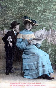 French romantic postcard, c1900 by Unbekannt