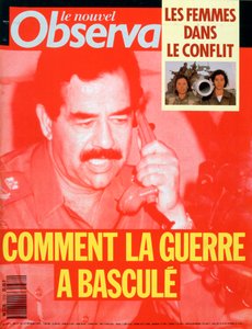 Front Cover of Le Nouvel Observateur, February 1991 by Unbekannt