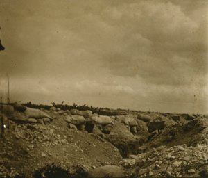 Front line, Jonchery, northern France, c1914-c1918
