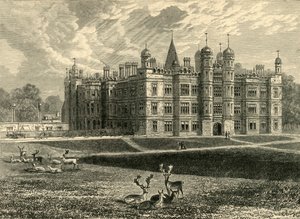 Front of Burghley House by Unbekannt