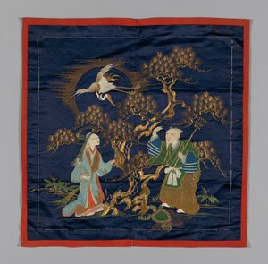 Fukusa Gift Cover, Japan, late Edo period, Meiji period, late 19th century by Unbekannt