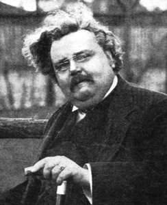 G.K. Chesterton, English Writer, Early 20th Century by Unbekannt